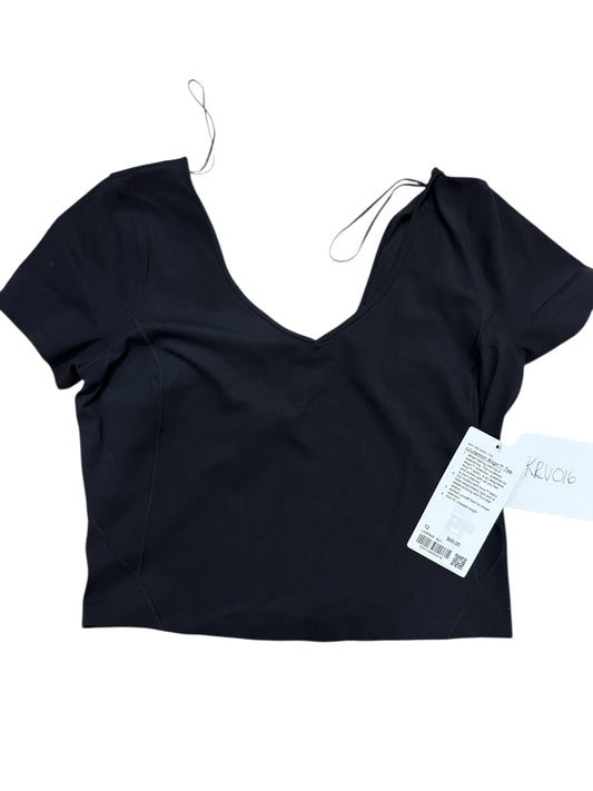 Lululemon Align Tee size 12 Black $45
