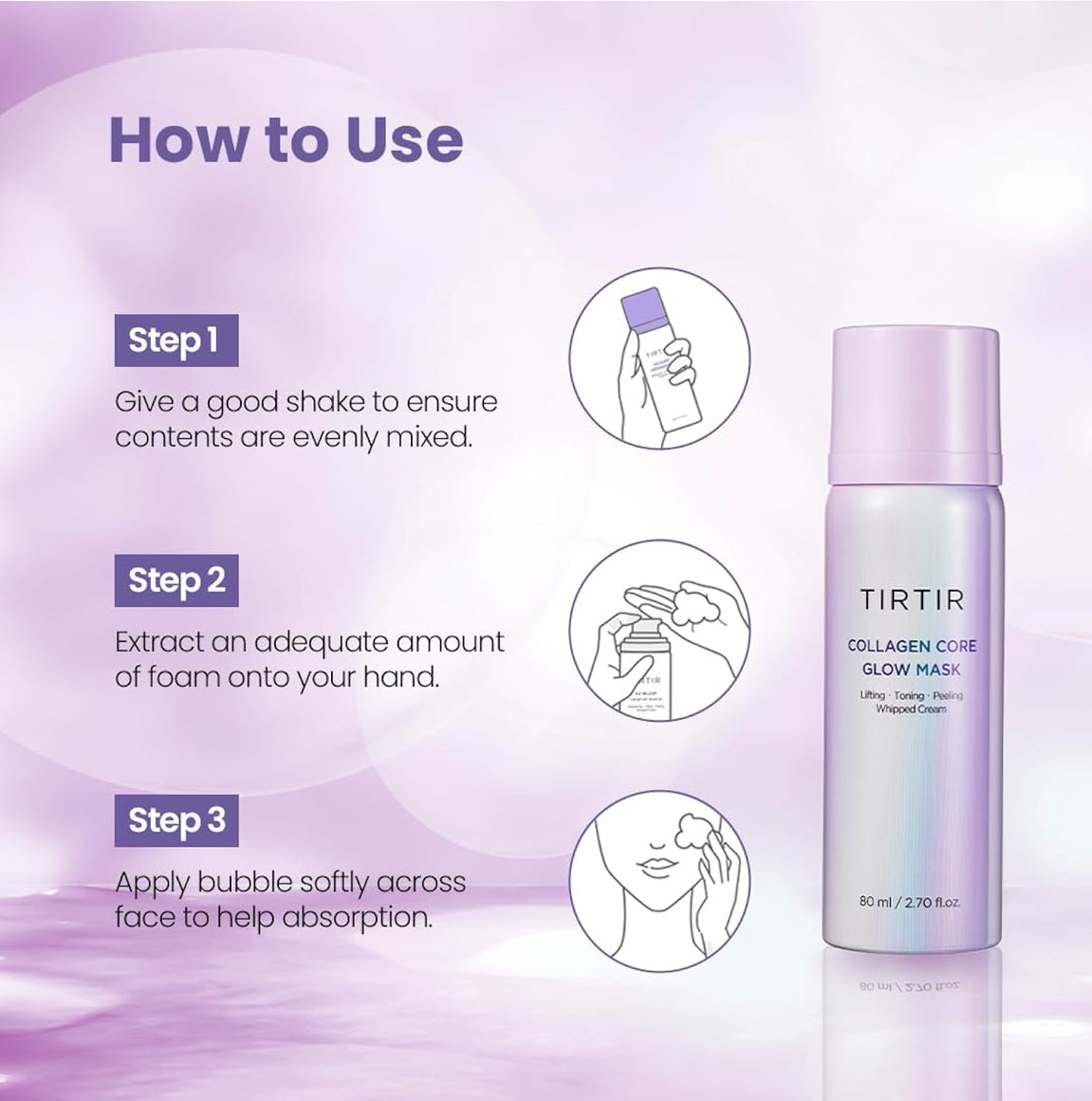 TIRTIR Collagen Core Glow Mask