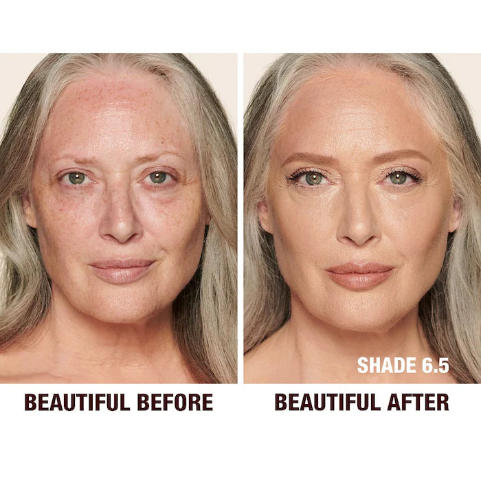 Charlotte Tilbury 
Beautiful Skin Medium to Full Coverage Radiant Concealer with Hyaluronic Acid