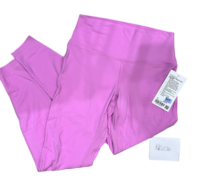 Lululemon Align High-Rise Pant 28" size 10 Pink Frosting $55