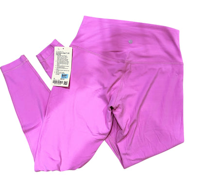 Lululemon Align High-Rise Pant 28" size 10 Pink Frosting $55
