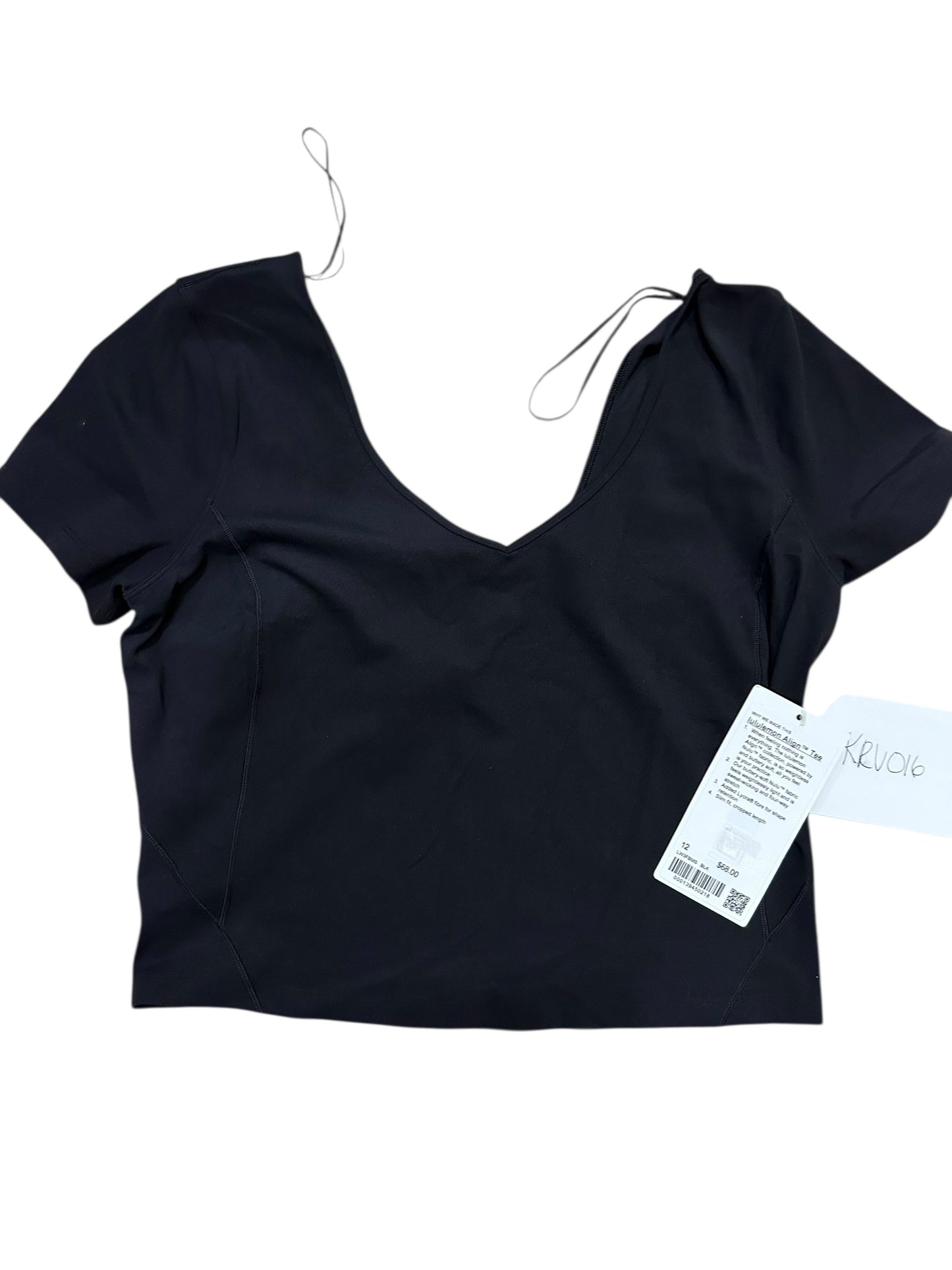 Lululemon Align Tee size 12 Black $45