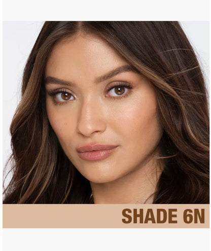 Charlotte Tilbury 
Beautiful Skin Medium Coverage Liquid Foundation with Hyaluronic Acid